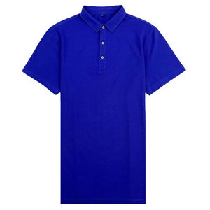 Camiseta de polo de golf con cuello de logotipo personalizado de alta calidad, camisetas de polo de algodón 100%, polos lisos para hombre - Product Image 1