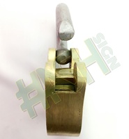 40 ans de garantie Cadenas de prison en laiton 100% à Alcatraz Cadenas et clé en métal/Cadenas de haute sécurité/Métal lourd/Avec 3 clés principales