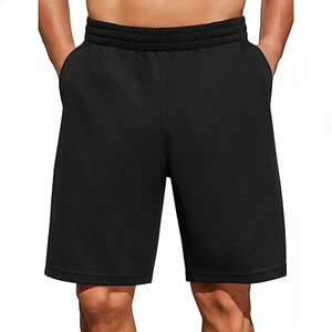 กางเกงขาสั้นตาข่ายน้ำหนักเบาระบายอากาศได้ดีสำหรับออกกำลังกายวิ่งลำลองผ้าทอกันความชื้น - Product Image 1