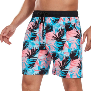 Vente chaude Natation Hommes Shorts Garçon Couleur Unie Plus La Taille Polyester Nylon Plage Surf Pantalon De Bain Trunks Board Shorts Pour Hommes - Product Image 1