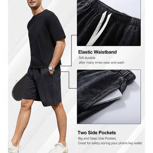 Mélanges de coton denim doux, ce qui les rend idéaux pour les hommes à séchage rapide Gym Acid Wash Men Shorts Colorful Workout gym wear - Product Image 4