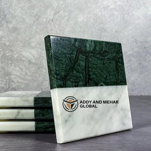 Ensemble d'assiettes d'art en émail en bois de luxe, assiettes décoratives de conception mandala fabriquées à la main, idéales pour l'affichage mural, centre de table - Product Image 5