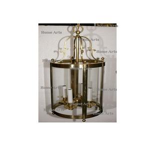 Finest Quality <b>Brass</b> and Glass Hanging <b>Lantern</b> Customized Shape and Size Ramadan Kareem Hanging <b>Lantern</b> - Product Image 2