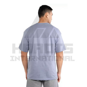 ราคาขายส่งเสื้อยืดชายครึ่งแขนOคอผ้าฝ้าย100%สวมใส่สบายๆเสื้อทีธรรมดาสําหรับผู้ใหญ่ - Product Image 2