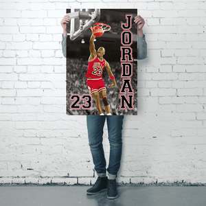 Michael Jordan <b>Poster</b> 23 Digital Printing Techniques for Graphics - Product Image 2