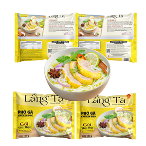 Nouilles de riz Pho au poulet instantanées avec une vraie sauce au poulet délicieuse cuisine asiatique repas de cuisson facile OEM HACCP ISO Vietnam usine - Product Image 6