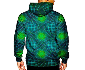 Sudaderas con capucha de sublimación de algodón 100% para hombre al por mayor antiarrugas transpirables hechas a medida para la temporada de otoño gran oferta - Product Image 3