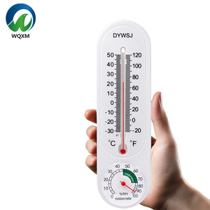 เครื่องวัดอุณหภูมิและความชื้นพลาสติกสำหรับอุปกรณ์ตรวจสอบการผสมพันธุ์สัตว์ปีกเครื่องมือวัดแบบสองฟังก์ชัน - Product Image 4