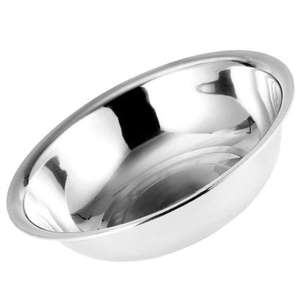 Bol de service en acier inoxydable d'inspiration vintage personnalisé repas traditionnel finition polie argentée idéal pour les fêtes taille personnalisée - Product Image 6