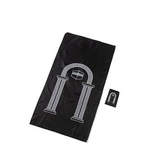Alfombrillas de oración islámicas de alta calidad en patrón impreso, cómoda alfombra de oración, precio al por mayor, alfombrillas de oración portátiles y musallah - Product Image 5