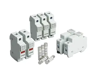 Good Price Ceramic Thermal 1000V DC 15A PV Fuse Link and Fuse Holder 10x38mm