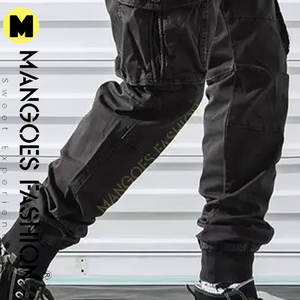 Pantalones Cargo Tácticos Casuales con Diseño Ripstop, Cintura Media, Cierre de Cremallera, Tela Oxford para Operaciones de Campo y Almacenamiento de Equipo - Product Image 6