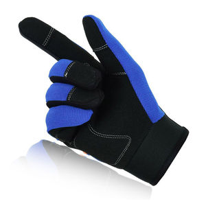 Gants de travail de Machine de Protection des mains en cuir de qualité supérieure Gants de travail mécaniques respirants de sécurité industrielle unisexes - Product Image 3