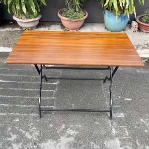 Modern Outdoor Foldable Coffee <b>Table</b> 120x70x75cm Minimalist Design CFD68076 - Product Image 2