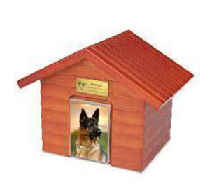 Modern Wholesale Wooden Pet Urn for <b>Dogs</b> <b>Ashes</b> Memorial Urn Box with Brass Paw Print for Pet <b>Keepsake</b> Funeral Gifts - Product Image 4