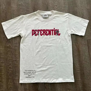 Camiseta estampada de verano de algodón 100% de alta calidad, camisetas para hombre, Camiseta deportiva de algodón Premium para hombre - Product Image 6