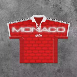 Personalizado V cuello de secado rápido de peso pesado Boxy Puff impresión camisetas de malla de fútbol béisbol baloncesto fútbol Jersey camisetas para hombres - Product Image 2