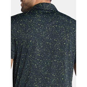 Fabricante de VN, camiseta de Polo de Golf personalizada, cuello de manga corta, logotipo de botón, patrón de impresión por sublimación, Spandex elástico - Product Image 4