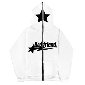 เสื้อฮู้ดผ้าฝ้ายโอเวอร์ไซส์แบบลำลองสำหรับฤดูหนาวเสื้อฮู้ด Y2K ระบายอากาศโลโก้ออกแบบได้ตามต้องการ - Product Image 1