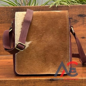 High-End Women's Genuine Cowhide Leather Crossbody <b>Bag</b> Large Capacity Commuting Shoulder <b>Bags</b> Versatile Design Light Luxury Feel - Product Image 1