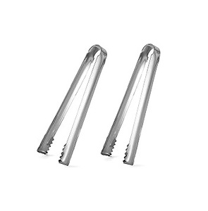 Pince à glace en métal de service de nourriture de conception attrayante pour les outils de barre à vin de barre 100% pince à glace en acier faite à la main pour l'agitateur de Cocktail de vaisselle de barre - Product Image 4