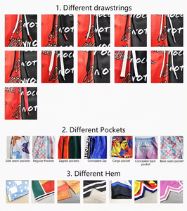 Personnalisé solide décontracté maille Shorts poches Sialverse Logo personnalisé impression polyester respirant hommes 5 pouces entrejambe double couche - Product Image 3