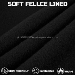 Sweat-shirt en coton épais pour hommes, col rond, vêtements chauds d'hiver pour une utilisation décontractée en plein air et dans la rue - Product Image 6