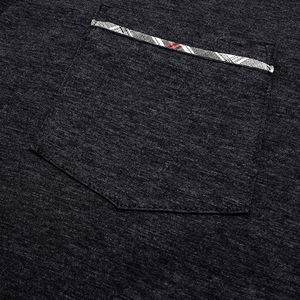 Polo de golf de manga corta para hombre, camisetas deportivas teñidas lisas personalizadas de poliéster de secado rápido que absorben la humedad, fabricante de alta calidad - Product Image 4