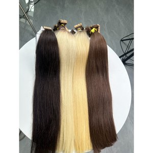 Extensions à bandes adhésives Anh Hair A21 sans couture, lisses comme des baguettes, en cheveux humains vierges vietnamiens doublement étirés, brun chocolat, vente en gros - Product Image 4