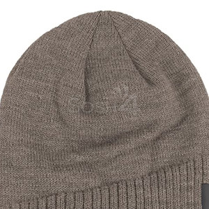 Best Quality Top Selling Breathable 100% <b>Wool</b> Unisex <b>Beanies</b> Hats Durable Material Jacquard Customized Your Own Logo - Product Image 4