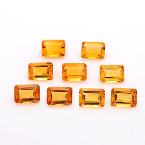 Piedras preciosas sueltas naturales ovaladas de corte facetado citrino amarillo Certificado de alta calidad para la fabricación de joyas de piedras semipreciosas - Product Image 2