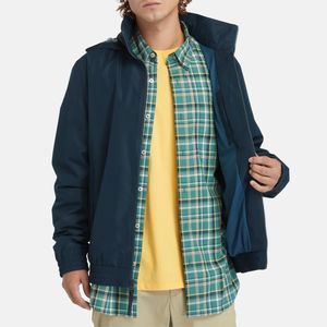 Nueva chaqueta cortavientos de invierno para hombre con estilo con capucha y cremallera cálida y resistente al viento patrón sólido de talla grande impreso - Product Image 6