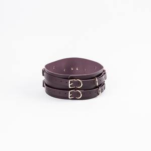 Ceinture Bondage BDSM personnalisée en cuir de vachette différentes couleurs BDSM-0084 - Product Image 6