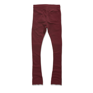 Ensemble survêtement personnalisé avec pantalon de survêtement évasé, couleur marron, sweat-shirt à capuche, jogging pour hommes - Product Image 6