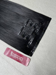 Extensions de cheveux invisibles sans couture, cheveux humains naturels, double trame, cheveux vierges bruts du Vietnam, prix de gros - Product Image 4