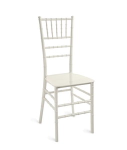 Silla Chiavari blanca de calidad superior, asiento de banquete Tiffany de plástico PP para bodas, fiestas, villas, eventos en India para hoteles - Product Image 3