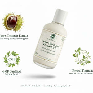 "Deep Hydration Body Lotion-75ml Natural Formula Horse <b>Chestnut</b> Dermatologically Tested Private Label Italy RedMoringa" - Product Image 3