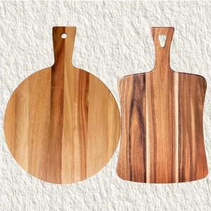 Planche à découper en bois de noyer massif de qualité supérieure, épaisse, personnalisée, avec rainures pour le jus, durable, lavable au lave-vaisselle - Product Image 4