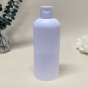 Bouteille de pompe à épaule en plastique HDPE 250ml pour cosmétiques de soins de la peau shampooing Gel Lotion emballage conception d'épaule pour une utilisation pratique - Product Image 4