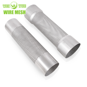 Tube de filtre cylindrique perforé en acier inoxydable <span class=keywords><strong>Micro</strong></span> Metal Pipe 304 316 pour les services de coupe de soudage de système d'échappement inclus - Product Image 5