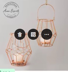 Lanterne en fer vert pastel avec conception de coupe de feuille pour la décoration intérieure balcon éclairage mariage de noël et ambiance festive - Product Image 6