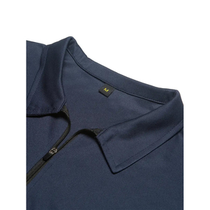 Camisetas de Verano Casuales de Manga Corta con Cierre para Hombre, de Primera Calidad, de Poliéster y Algodón - Product Image 5