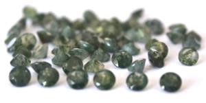 Agate mousse de qualité supérieure naturelle, 7 mm, ronde, facettée, qualité supérieure, agate mousse en vrac de qualité supérieure - Product Image 5