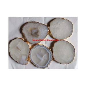 Nouveau traditionnel classique fantaisie moderne Look sous-verre en bois ensemble avec matériau en résine forme carrée brillant poli pour outil de cuisine à domicile - Product Image 3