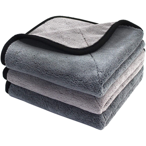 Meilleures ventes de serviettes en coton d'excellente qualité en tissu microfibre pour voiture multi-usages à bas prix emballage personnalisé - Product Image 1