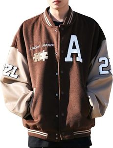 Customized Winter Stand Collar <b>Varsity</b> <b>Jacket</b> High Quality OEM Service for Men - Product Image 1
