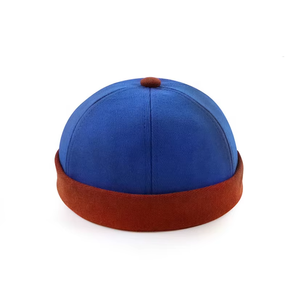 Bonnet unisexe à 5 panneaux avec logo personnalisé OEM en vente chaude Skully Brimless Street Hip Hop Design ethnique pour adultes Golf - Product Image 2