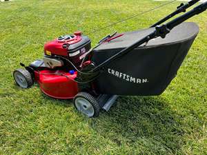 Tondeuse à gazon autotractée sans fil télécommandée, moteur hybride essence-électrique 173cc 1200W, qualité industrielle DIY pour jardin - Product Image 3