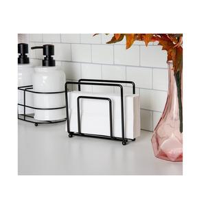 Design élégant Décoratif Ferme Comptoir En Métal Cuisine Restaurant Serviette En Papier Serviette Porte-Papier Or pour Table - Product Image 6