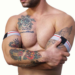 Brazalete deportivo ajustable y cómodo de alta calidad para hombres para correr, gimnasio y actividades deportivas, ropa de deportes electrónicos - Product Image 4